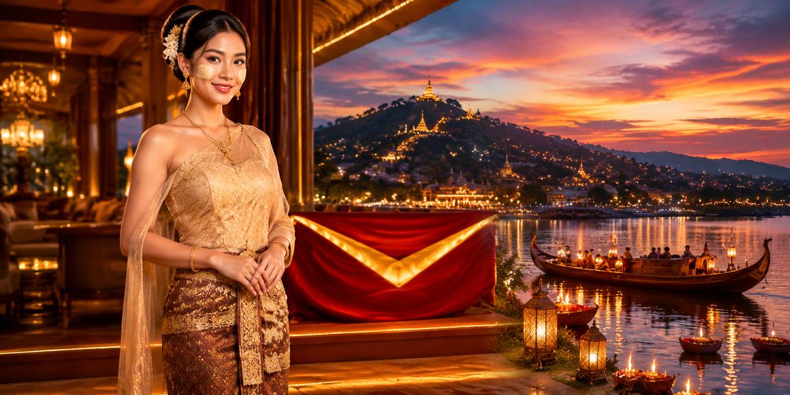 မန္တလေးတောင်မြင့်တွင် VIP ဖောက်သည်များအတွက် ထူးခြားသော ဆုကြေး ပဲြ