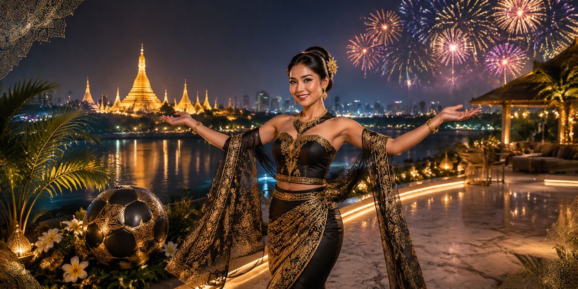 ရန်ကုန်ရှိ ရွှေတိဂုံဘုရားနားက ညဘက် အားကစားလောင်းကစားပွဲများ